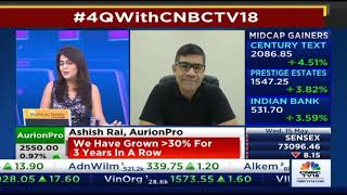 CEO Ashish Rais interview on CNBC TV18 around Aurionpros FY24 performance [upl. by Airemahs]