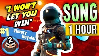 1 HOUR ► FORTNITE SONG quotI Wont Let You Winquot by Not a Robot Cover by TryHardNinja [upl. by Polloch]