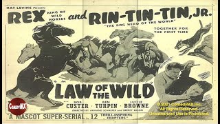 Law of the Wild 1934   Complete Serial  All 12 Chapters  RinTinTin Jr [upl. by Oiretule]