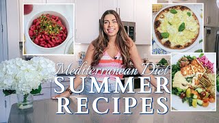 3 Mediterranean Summer Recipes  Quick Easy and Healthy Meal Ideas  Perfect for Meal Prep [upl. by Enilarak]