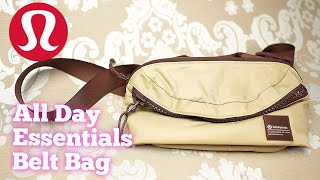 Lululemon All Day Essentials Belt Bag 25L Review [upl. by Yecac635]