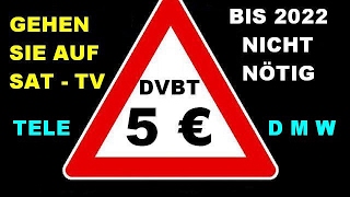 DVB T2 HD Freenet  575 € im Monat nicht nötig   Es geht auch bis 2022 kostenlos weiter [upl. by Malka]