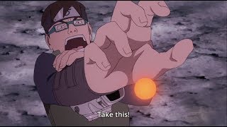 Katasuke Uses Scientific Ninja Tool Against Momoshiki Boruto episode 65 English dub HD [upl. by Tal]