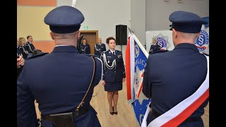 Uroczystość pożegnania Komendanta Szkoły Policji w Pile insp Beaty RóżniakKrzeszewskiej [upl. by Ardyce]