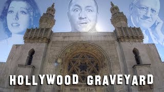 FAMOUS GRAVE TOUR  Home of Peace Curly Howard Carl Laemmle etc [upl. by Yssep]