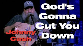 Gods Gonna Cut You Down  Johnny Cash  Marty Ray Project Acoustic Cover [upl. by Davita]