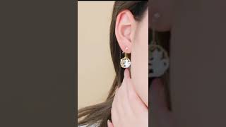 Her Lab Jewelry To Cherry blossom cat stud earrings😍jewellery earrings jewellerydesign [upl. by Ettelrahc]