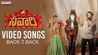 Savaari Full Video Songs Back to Back  Nandu Priyanka Sharma  Saahith Mothkuri  Shekar Chandra [upl. by Namzaj]