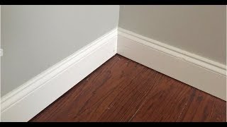 How To Cut Perfect Baseboard Inside Corners [upl. by Elie]