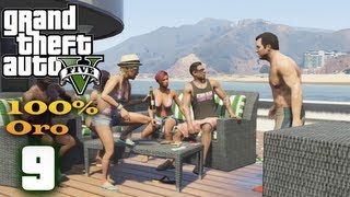 Grand Theft Auto V ITA9 La cocca di papà 100 Oro [upl. by Audwen492]