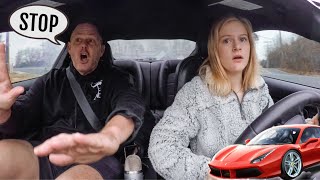 Dad Teaches Me How to Drive a Stick Shift STRESSFUL [upl. by Schaaff]