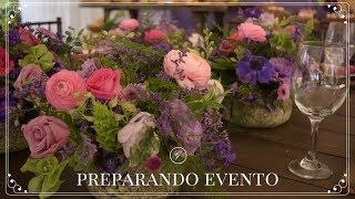 Como hacer arreglos de flores para un evento [upl. by Anawt336]