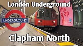 London Underground  Clapham North Station  London 2024 [upl. by Stovall]