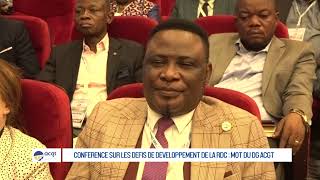 Conférence sur l’industrialisation de la RDC l’oral du DG ACGT sur l’apport du secteur routier [upl. by Charla]