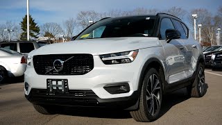 2021 Volvo XC40 RDesign T5 Review  Start Up Revs Walk Around and Test Drive [upl. by Tikna]