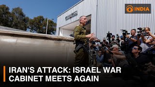 Irans attack Israel war cabinet meets again  DD India Live [upl. by Tome476]