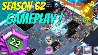 Warships Season 62  👍Rank 22 Gameplay 6 ER Strategy  Boom Beach [upl. by Koenraad]