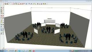 How to Use SketchUp to Create an Event Layout [upl. by Ahswat400]