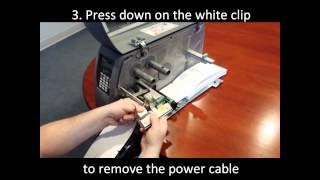 Intermec PM4i Changing a Printhead [upl. by Noreg404]