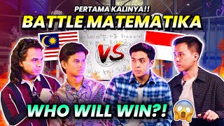 BATTLE MATEMATIKA 2 NEGARA INDONESIA amp MALAYSIA SENGIT BANGET 😱 [upl. by Boudreaux951]