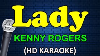 LADY  Kenny Rogers HD Karaoke [upl. by Hui149]