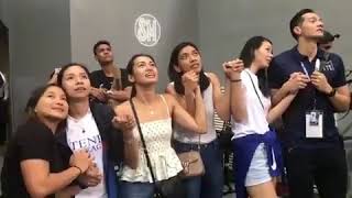 GAME 3  LazaroValdezTajimaTanDejesus reaction to ateneo win the championship [upl. by Sanson]