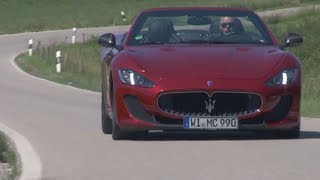 Maserati GranCabrio MC  Test it [upl. by Harve]