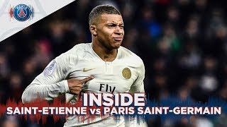 INSIDE  SAINTETIENNE vs PARIS SAINTGERMAIN [upl. by Artemahs]