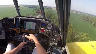 Air Tractor 802 Spraying Beans  With Commentary [upl. by Ainos683]