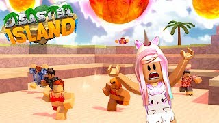 ROBLOX Escape and Survive Disaster Island [upl. by Enixam]