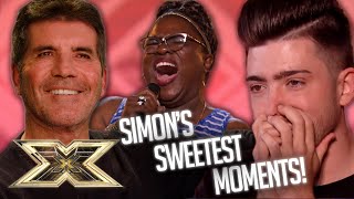 Simon Cowells SWEETEST MOMENTS  The X Factor UK [upl. by Cassiani940]