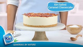 Kiri Salted Caramel Cheesecake [upl. by Persson]