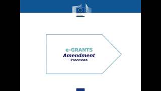 EMFAF – webinar on eGrants amendment processes [upl. by Rehpotsirahc]