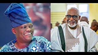 WHAT GOV ROTIMI AKEREDOLU SAID ABOUT SENATOR TESLIM FOLARIN AT HIS MOTHER’S BURIAL [upl. by Mcevoy]