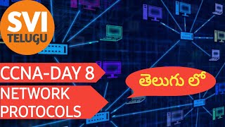 CCNA Basic Networking in Telugu  Day 8 NETWORK PROTOCOLS Telugu Tutorials 2021 [upl. by Llenrag850]