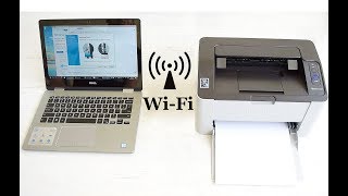 Easy WiFi connection Setup for any Samsung Laser Printer [upl. by Drofub951]