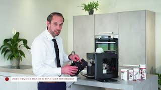 ⭐ Handleiding  ZETGROEP van de Siemens EQ6 koffiemachine schoonmaken [upl. by Arahset]