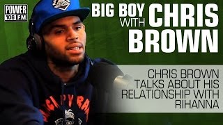 Chris Brown Talks about Rihanna [upl. by Ahsa305]