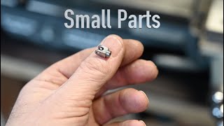 Machining a Model Steam Engine Part 7  Small Parts [upl. by Elyc409]