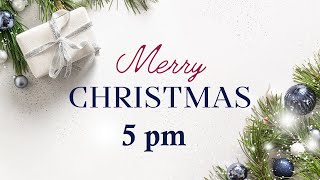 Christmas Eve Worship  500 pm [upl. by Onaimad981]