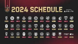 NOW BOARDING FOR 2024  Atlanta United 2024 MLS Schedule Release presented by Delta [upl. by Mulloy]