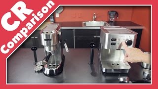 DeLonghi Dedica vs Capresso EC Pro CR Comparison [upl. by Muhan802]