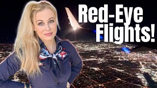 The Real Life of a Flight Attendant  Red Eye Flights  Beautiful Layover [upl. by Perkoff]