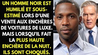 Homme Noir Est Humilié Lors Dune Vente Aux Enchères Mais Lorsquil Fait La Plus Haute Enchère [upl. by Farah]