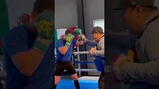 Canelo training for Jermell Charlo Mexicoshorts [upl. by Riccio]