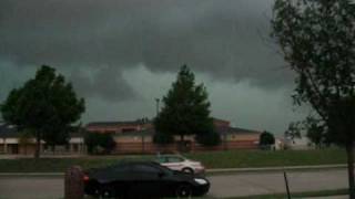 Severe Storm in Texas with Tornado Sirens [upl. by Tiebout]