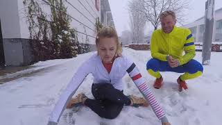 TOP 3 Übungen Der meist unterschätzte Muskel beim Skifahren von Nina Gigele  Skifahren lernen [upl. by Berkeley211]