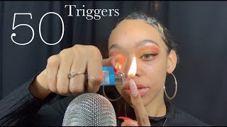 ASMR  50 Triggers [upl. by Fachanan12]