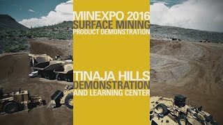 Cat® Surface Mining Product Demo  MINExpo 2016 [upl. by Alithea177]