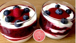 Quick and Healthy Cottage Cheese Dessert Recipe  Творожноягодный десерт [upl. by Ogren528]